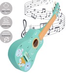 Gitara zabawka muzyczna dla dziecka drewniana ADAM TOYS