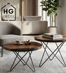 Stelaż noga do stolika kawowego STAR 40 cm czarna