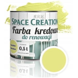 Farba kredowa do renowacji kwaśna limonka 0,5 L Space Creation