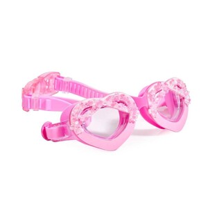 Okulary do pływania dla dziewczynki różowe Słone paluszki Bling2o