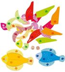 Układanka gra dla dzieci wesołe rybki Peggy Diggledey