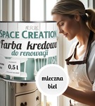 Farba remontowa kredowa biała 0,5 L Space Creation