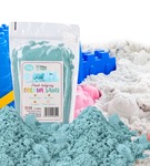 Piasek kinetyczny 1kg błękitny Adam Toys 
