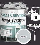 Farba remontowa kredowa szary 1,0 L Space Creation