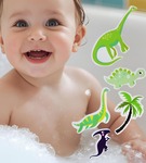 Naklejki do kąpieli dinozaury Barney & Buddy