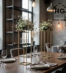 Kwietnik stojący metalowy stojak na kwiaty na jedną doniczkę PREMIUM 75 cm