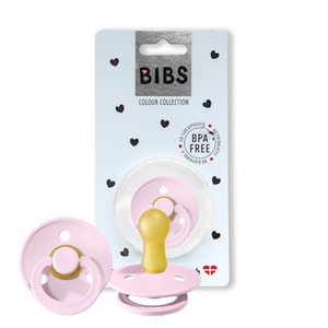 BIBS Smoczek Uspokajający Pink S