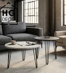 Metalowa noga hairpin legs do stolika kawowego trzy pręty noga loftowa TL50 cm