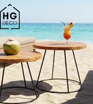 Noga loftowa stolika kawowego stelaż do stolika kawowego metalowa noga RING 50 cm