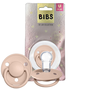 Smoczek uspokajający silikonowy BIBS DE LUX Blush