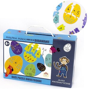 Puzzle Jajka Matematyczne Maka Kids