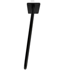 Nogi Hairpin z prętów czarne zestaw 4 sztuki 25 cm