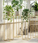 Kwietnik stojący metalowy stojak na kwiaty na jedną doniczkę PREMIUM 90 cm