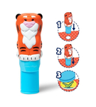 Stempelek z naklejkami tygrysek + książeczka Sticker Wow Melissa & Doug