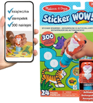 Stempelek z naklejkami tygrysek + książeczka Sticker Wow Melissa & Doug