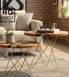 Stelaż noga do stolika kawowego STAR 50 cm złota