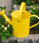 Konewka dla dziecka metalowa żółta Woody