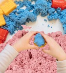 Piasek kinetyczny 1kg różowy Adam Toys