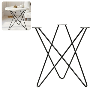 Stelaż noga do stolika kawowego STAR 50 cm czarna