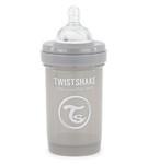 Butelka antykolkowa 180ml szara Twistshake