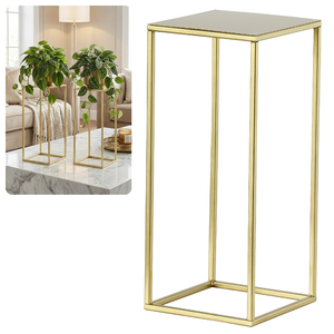 Kwietnik stojący metalowy stojak na kwiaty na jedną doniczkę PREMIUM 45 cm