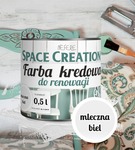 Farba remontowa kredowa biała 0,5 L Space Creation