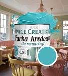 Farba do renowacji Intense turkusowa laguna 0,5 L Space Creation