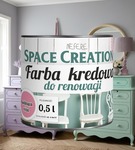Farba kredowa do remontu kwitnąca róża 0,5 L Space Creation