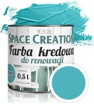 Farba do renowacji Intense turkusowa laguna 0,5 L Space Creation