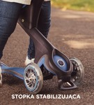 Rowerek biegowy i hulajnoga 2w1 różowy 463-110S Globber