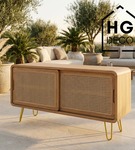 Metalowa noga do szafki / komody / pufy / złota DP25 cm