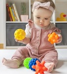 Zestaw piłeczek sensorycznych 5 szt kolor Tullo