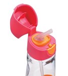 Tritanowa butelka bidon ze słomką 450 ml, strawberry shake B.Box  