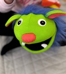 SOX pacynka na rękę Rainbow pacynka logopedyczna skarpeta The Puppet Comppany