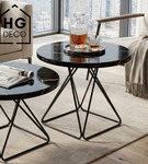 Stelaż noga do stolika kawowego DIAMOND 51 cm czarna