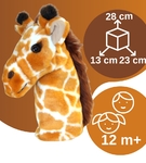 Pacynka na rękę Żyrafa kukiełka do teatrzyku