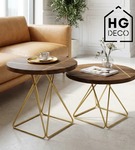 Stelaż noga do stolika kawowego DIAMOND 41 cm złota