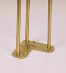 Noga do stołu metalowa hairpin trójnoga TL 70cm złota