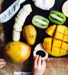 Gryzak gryzole fruit  z apaszką truskawka Lullalove